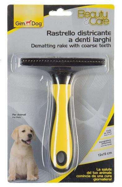 Rozčesávač Gimdog na dlhú srsť široký