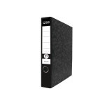 Zakladač pákový A4 5 cm Executive čierny chrbát, mramor 104503