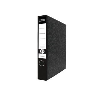 Zakladač pákový A4 5 cm Executive čierny chrbát, mramor 104503