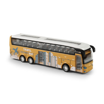 Kovový diaľkový autobus