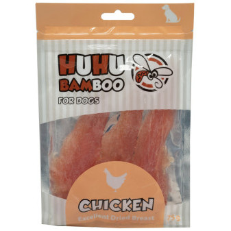 Huhubamboo Excellent - Sušené kuracie prsia 75g [%nl%]Exp.: 11/2024
