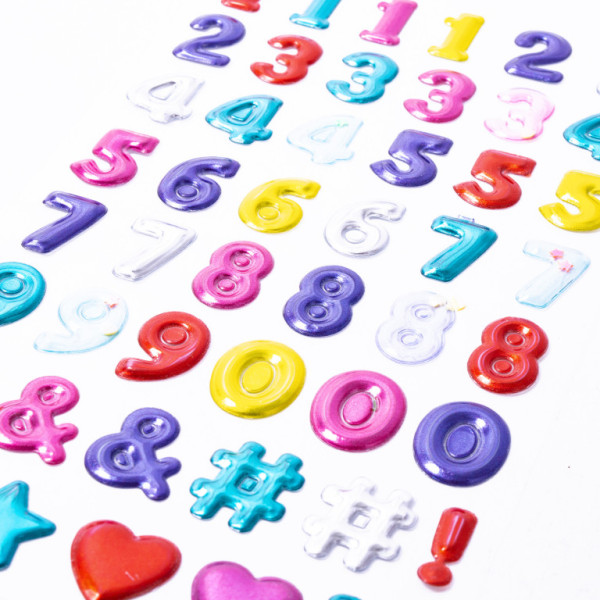 Aga4Kids Samolepiace čísla DS8101MC