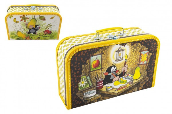 Šitý Kufrík / Kufor Krtko a hruška 35x23x10, 5cm