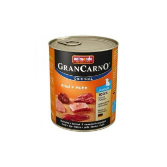 Konzerva Animonda Grand Carno Junior kura + hovädzie 800g