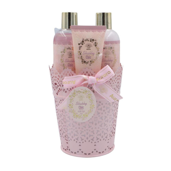 Darčeková sada Aurora Shabby chic pre ženy 4 produkty
