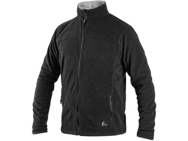 Mikina CXS GRANBY, pánska, čierna, veľ. 4XL