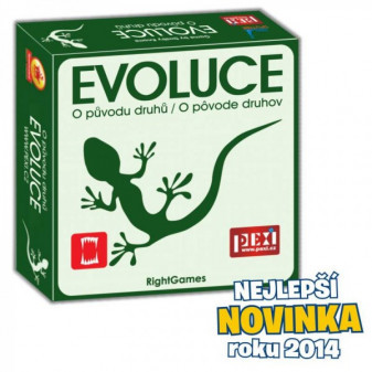 Evolúcia - O pôvode druhov spoločenská hra v krabici 19x19x5cm (Hra roku 2011)