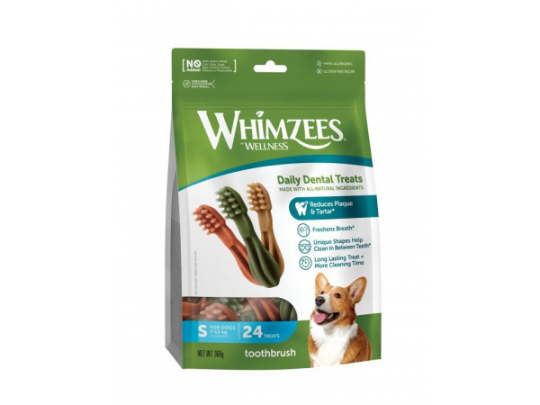 Whimzees zubná kefka S 360g