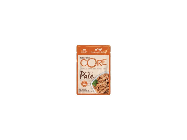 Kapsička Wellness Core Cat Paté kura a morka 85g