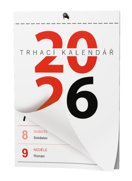 Nástenný kalendár - Trhací kalendár - A6