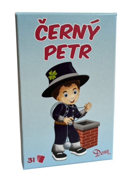 Karty Čierny Peter kominár hračky