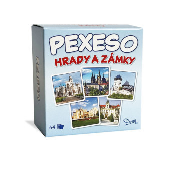 Pexeso Hrady a zámky SR v krabičke
