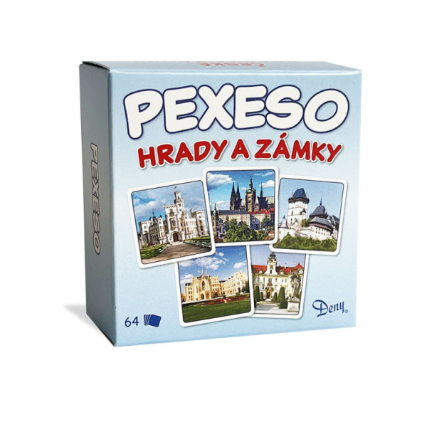 Pexeso Hrady a zámky SR v krabičke