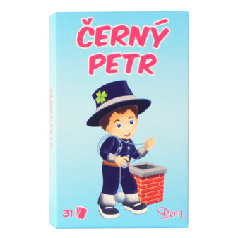 Karty Čierny Peter Kominár s obrázkami pre chlapcov