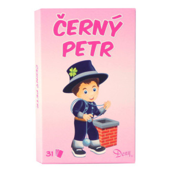 Karty Čierny Peter Kominár s obrázkami pre dievčatá
