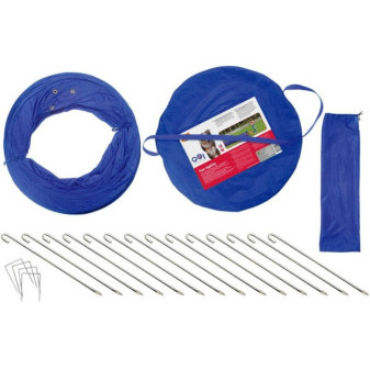 VÝPREDAJ Karlie agility tunel modrý s taškou 525x60cm