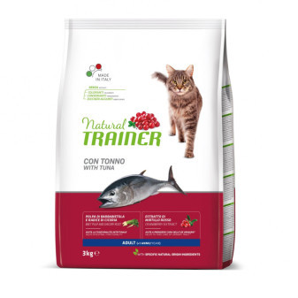 TRAINER Natural Cat Adult tuniak 3kg