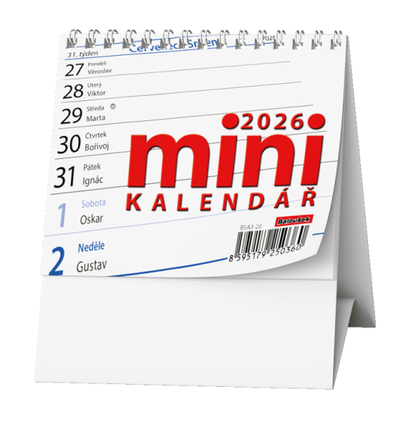 Stolový kalendár - MINI kalendár