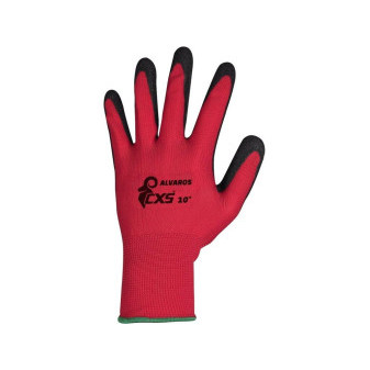 Rukavice CXS ALVAROS, s blistrom, máčané v nitrile, vel.09