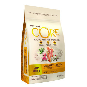 Wellness Core Cat Original Adult Sterilised morka a kura 4kg