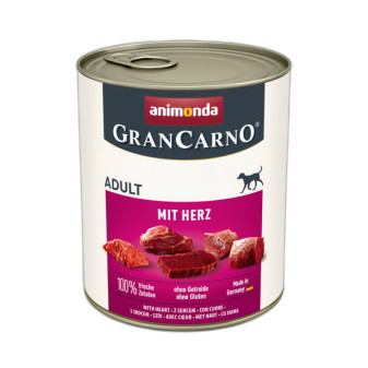 Animonda GranCarno Adult so srdcom 800g