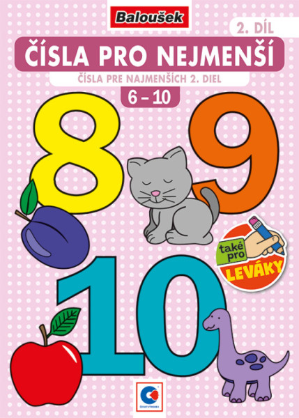 Omaľovánka - A5 - Čísla pre najmenších, 2. diel