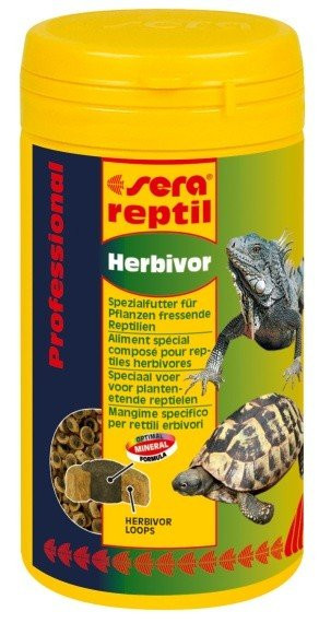 Sera doplnkové krmivo pre bylinožravé plazy Reptil Professional Herbivor 250ml