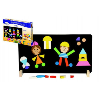 Magnetické puzzle deti v krabici 33x23x3, 5cm
