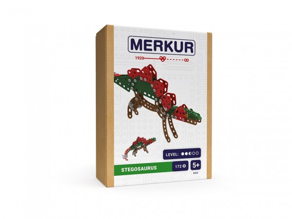 Stavebnica MERKUR Stegosaurus 13x18x5cm