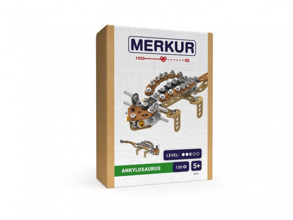 Stavebnica MERKUR Ankylosaurus 13x18x5cm
