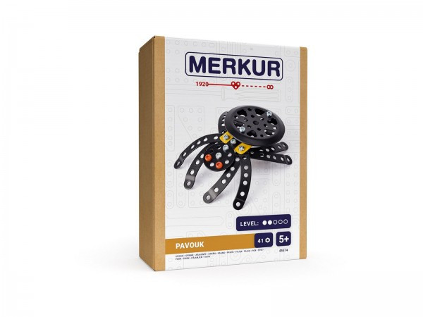 Stavebnica MERKUR Pavúk 13x18x5cm