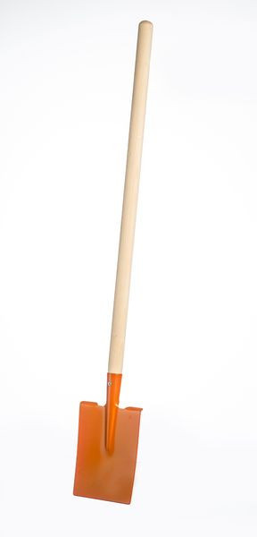 Rýľ s násadou rovný kov/drevo 80cm asst 3 farby náradia