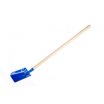 Lopata/Lopatka modrá s násadou kov/drevo 80cm náradie
