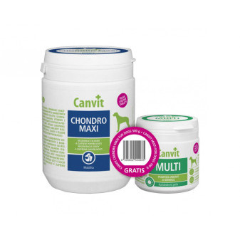 Canvit Chondro Maxi pro psy 500g + Canvit Multi pro psy 100 g zdarma