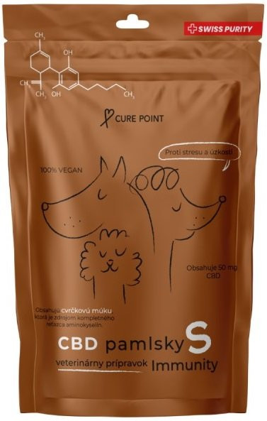 Curepoint CBD maškrta Immunity S 100g