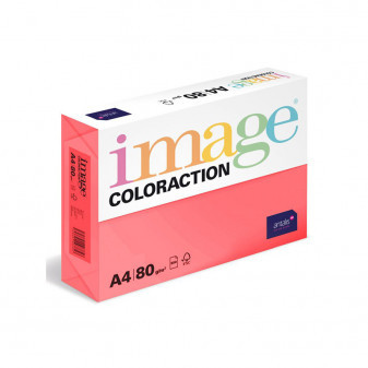 Farebný papier IMAGE Malibu - reflexná ružová, A4, 80g, 500 listov