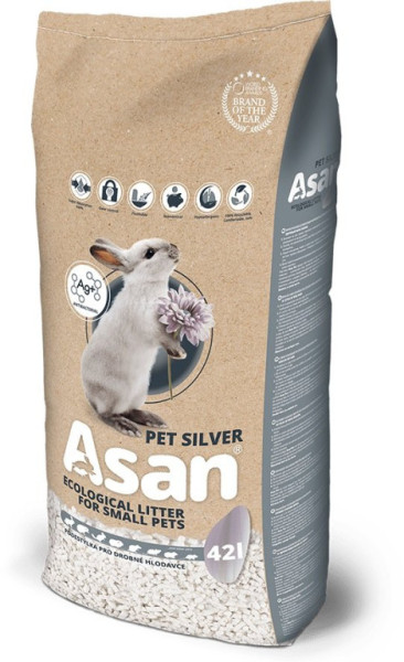 Podstielka Asan Pet Silver 42l