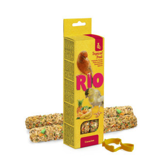 RIO tyčinky pre kanáriky s tropickým ovocím 2x40g