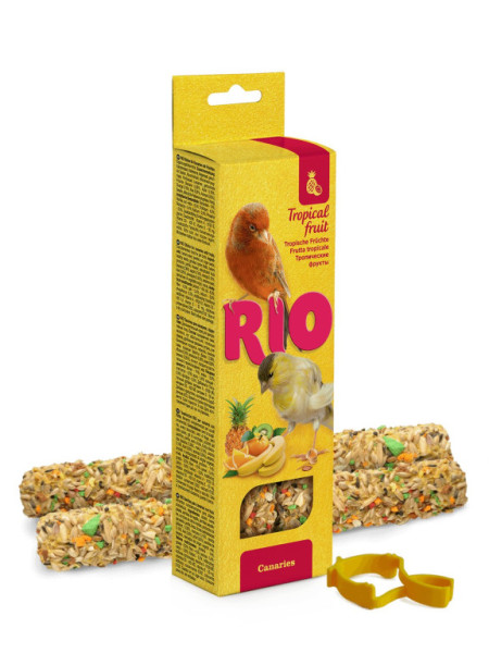 RIO tyčinky pre kanáriky s tropickým ovocím 2x40g