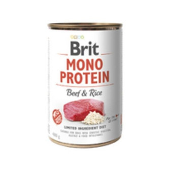 Konzerva Brit Mono Proteín Beef & Rice 400g