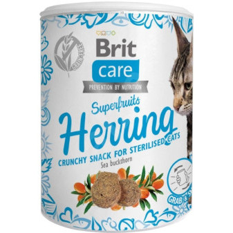 Brit Care Cat Snack Superfruits Herring 100 g