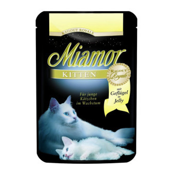 Finnern Miamor Ragout Kitten kuracie vrecko 100g