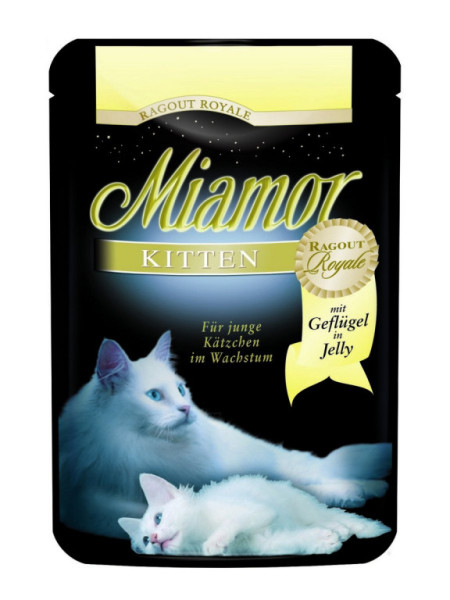 Finnern Miamor Ragout Kitten kuracie vrecko 100g