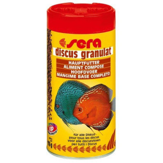 Sera základné krmivo pre terčovce a iné náročné ryby Discus Granulat 250ml Nature