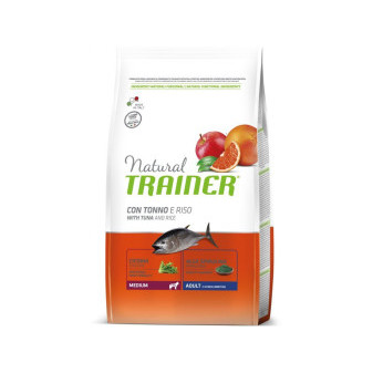 TRAINER Natural Medium Adult ryba a ryža 12kg
