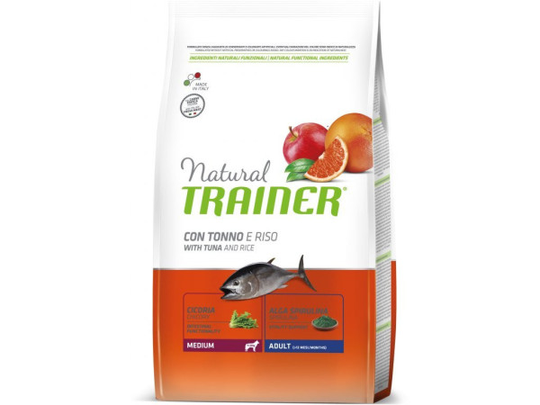 TRAINER Natural Medium Adult ryba a ryža 12kg