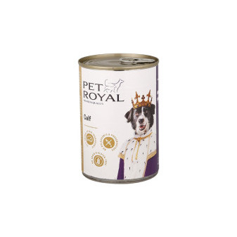Konzerva Pet Royal pre psov teľacie 400g
