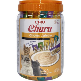 Churu cat mäsové pyré mix - kura 700g