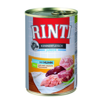 Finnern Rinti Junior konzerva pre psov kura 400g