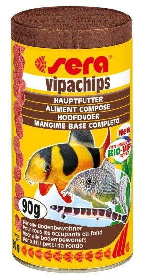 Sera špeciálne krmivo pre riasožravé ryby Vipachips 250ml Nature